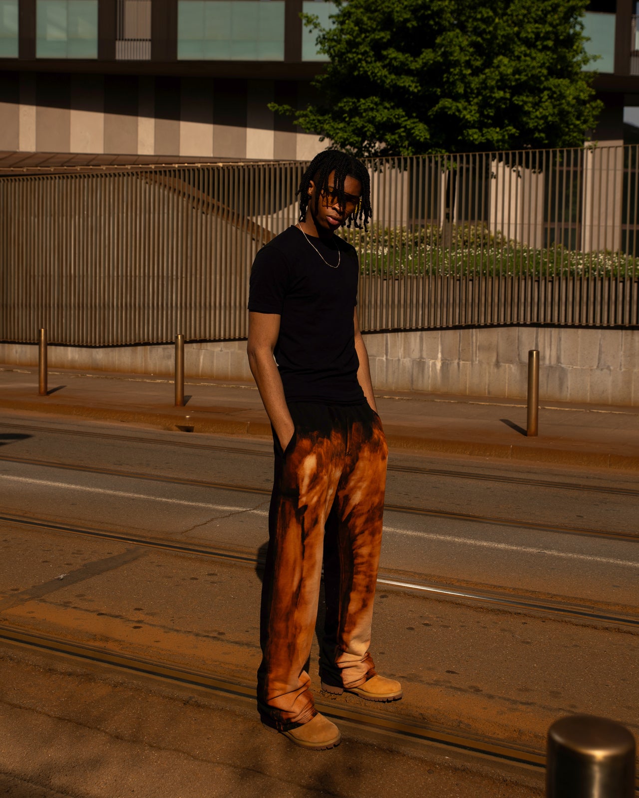 "DIRTY" WASHED LIMITED SWEATPANTS