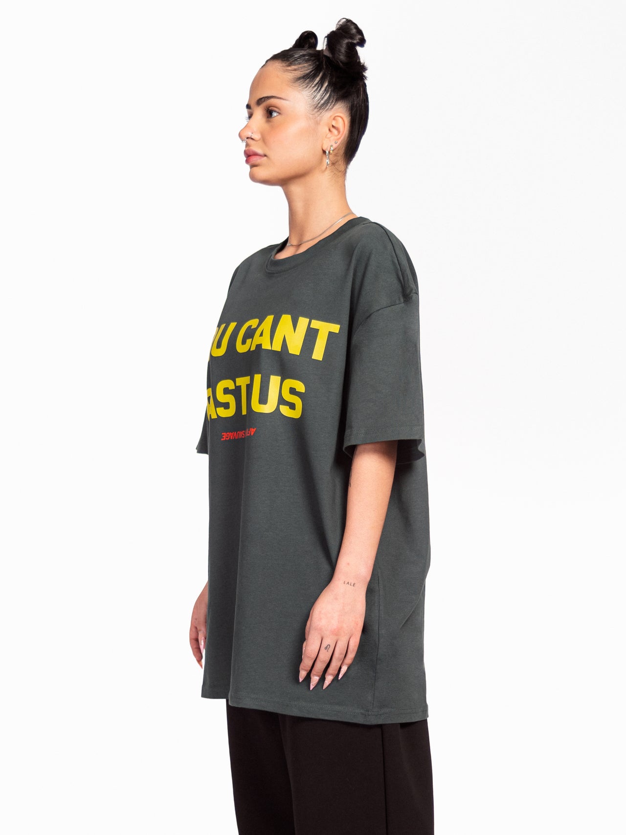 "CIVIL FALSE"  SHIRT OVERSIZED