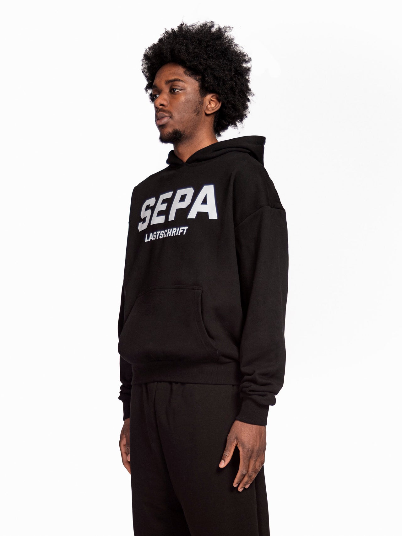 "SEPA MANDANT" BOXY CUT  HOODIE