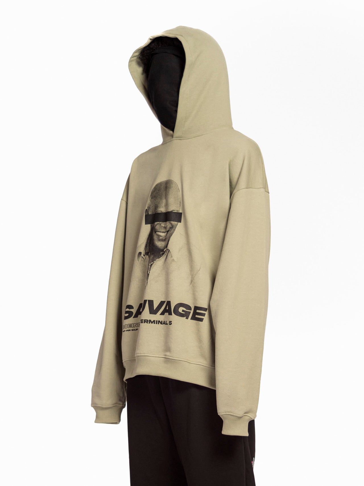 "CENSORED" HOODIE OVERSIZE